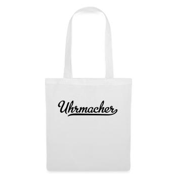 Uhrmacher - Stoffbeutel - Weiß - Vorne