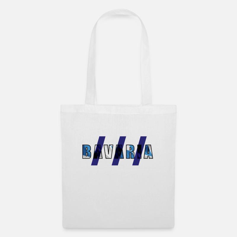 Bavière _ 04 - Sac en tissu - blanc