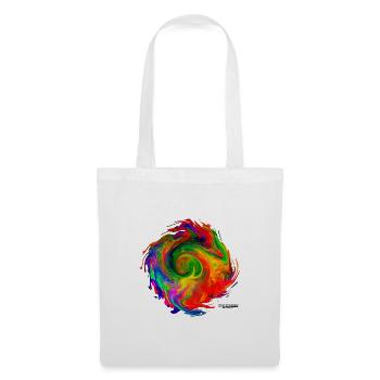 "Tornado2.4" by Acryl Galerie & Design - Stoffbeutel - Weiß - Vorne