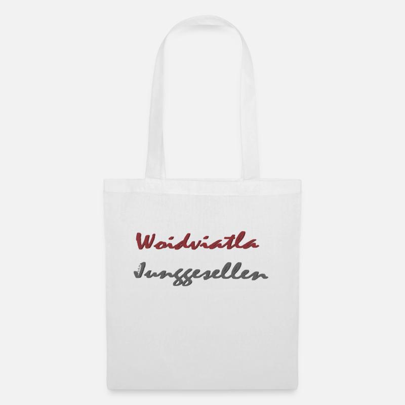 Waldviertler Junggesellen - Stoffbeutel - Weiß