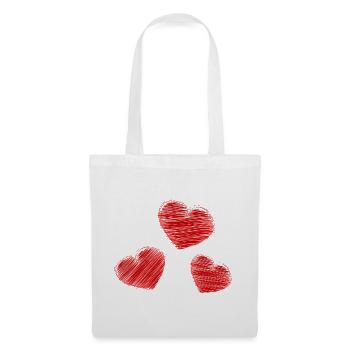 HEART. DAD. MOM. Bachelorette party. BEBE. CHILD. HEART. FEAST - Tote Bag - white - Front