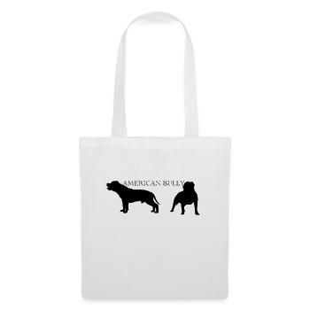 American Bully - Sac en tissu - blanc - Devant