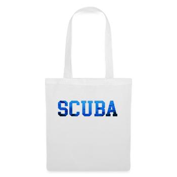 Plongée sous-marine Plongeur Cool Dicton - Sac en tissu - blanc - Devant
