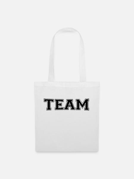 TEAM - Stoffbeutel - Weiß
