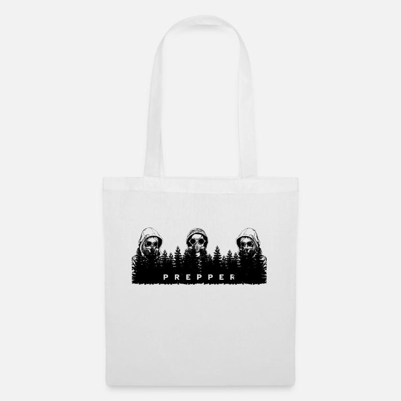 Prepper Code - Sac en tissu - blanc