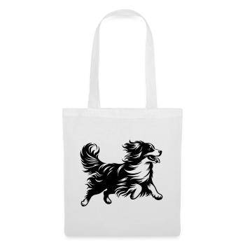 Kooikerhondje - Sac en tissu - blanc - Devant