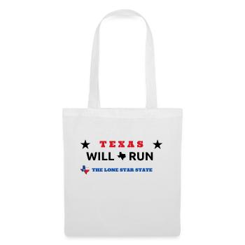 Plaque TEXAS - Sac en tissu - blanc - Devant