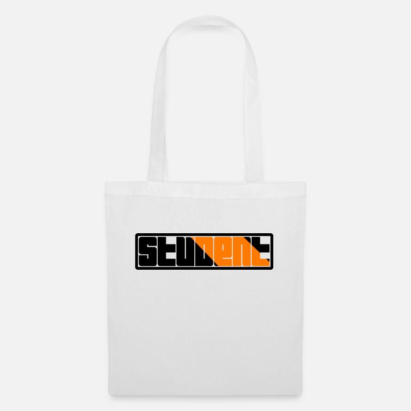 Logo de l’étudiant - Sac en tissu - blanc