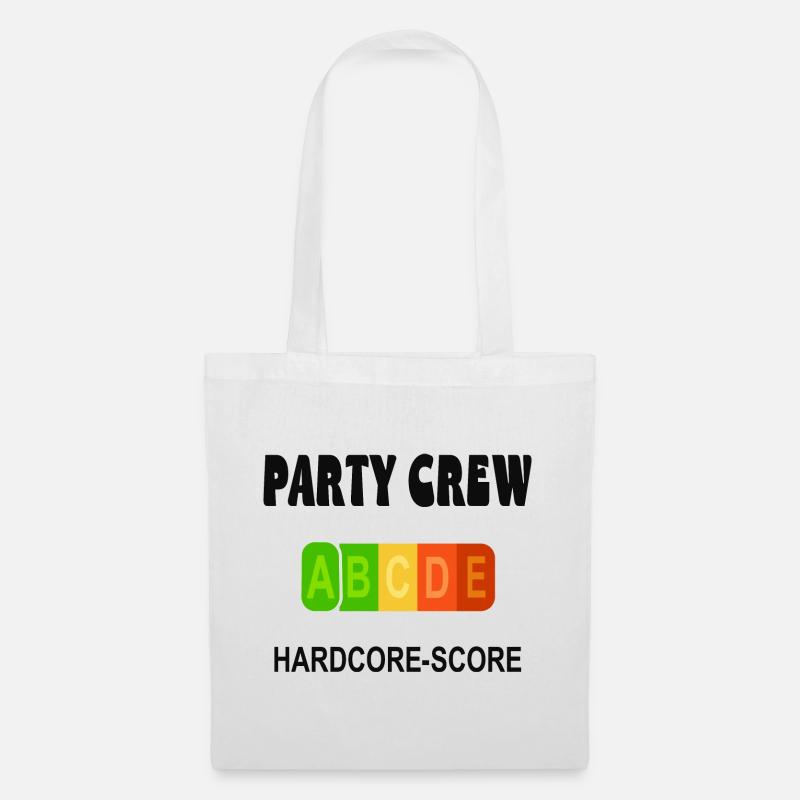 Party Crew - Stoffbeutel - Weiß