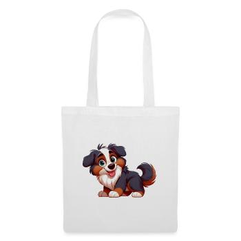 bouvier bernois 4 - Sac en tissu - blanc - Devant