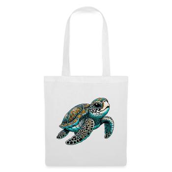 Turtle - Tote Bag - white - Front