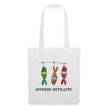 RETIREMENT. RETIREMENT. RETIRED. HAPPY RETIREMENT - Tote Bag - white - Front