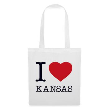 J’ADORE LE KANSAS - Sac en tissu - blanc - Devant