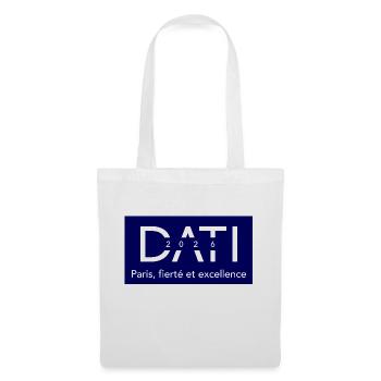 Paris - Dati 2026 - Sac en tissu - blanc - Devant