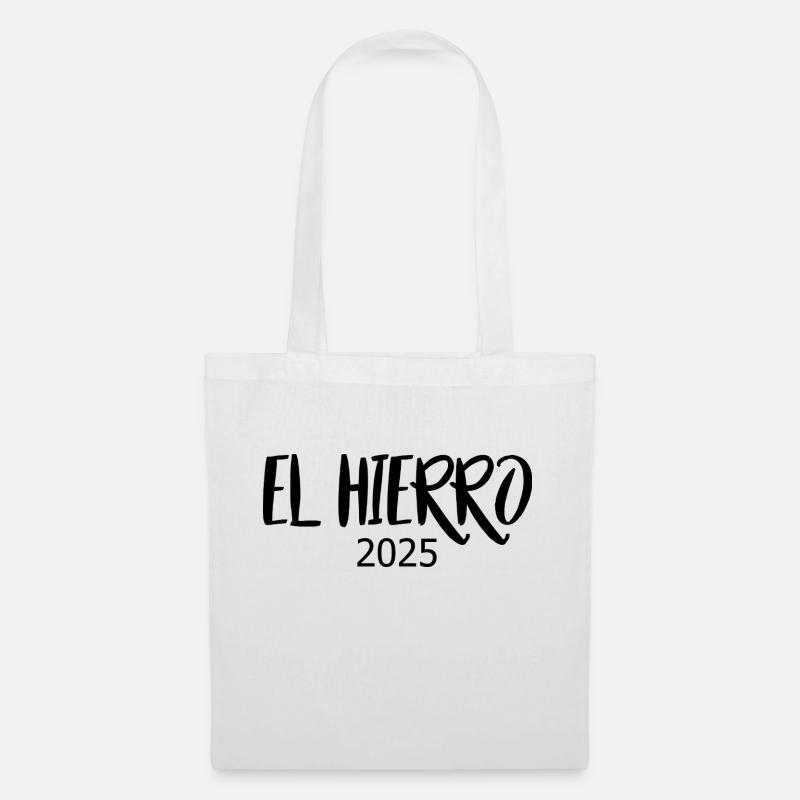 El Hierro 2025 - Sac en tissu - blanc