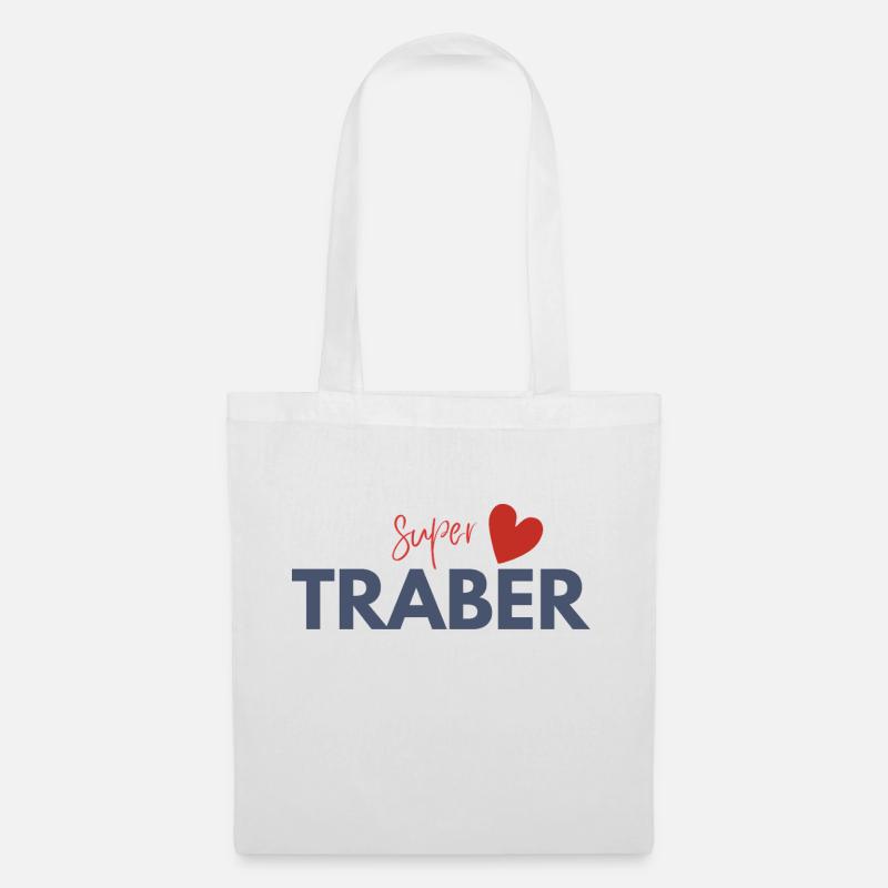 SuperTraber Traber T-Shirt - Stoffbeutel - Weiß