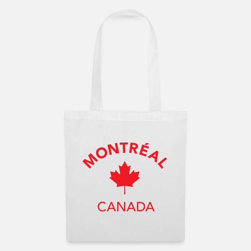 MONTREAL CANADA - Stoffbeutel - Weiß