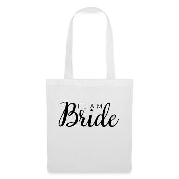 Team Bride - Stoffbeutel - Weiß - Vorne