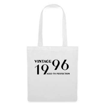 Vintage 1996 aged to perfection - Tote Bag - white - Front