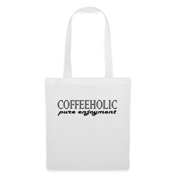 Coffeeholic Coffee Coffee Milk Fun Drink Get - Tote Bag - white - Front