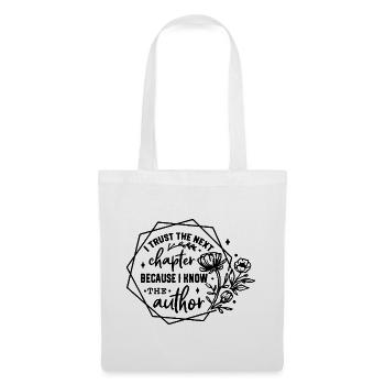 I Trust The Next Chapter Author - Tote Bag - white - Front