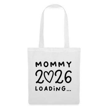 Maman 2026 - Sac en tissu - blanc - Devant