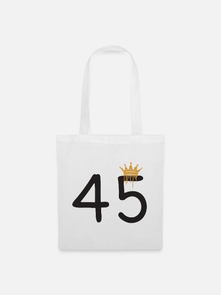 45 - Stoffbeutel - Weiß