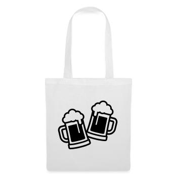 Beer Mug Beer Beer Glass - Tote Bag - white - Front