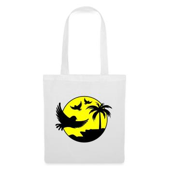 Paradise Island Birds - Tote Bag - white - Front