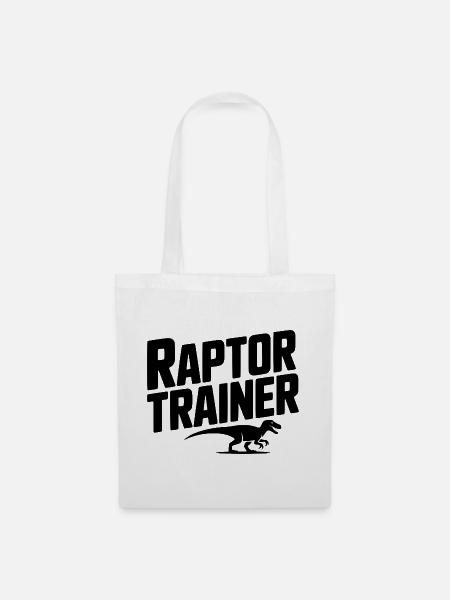 Raptor Trainer - Stoffbeutel - Weiß