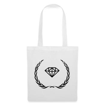 Diamond Symbol Wreath - Tote Bag - white - Front