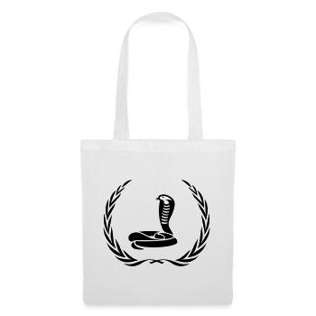 Snake Cobra Wreath - Tote Bag - white - Front