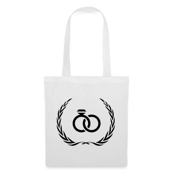Wedding Ring Ring - Tote Bag - white - Front