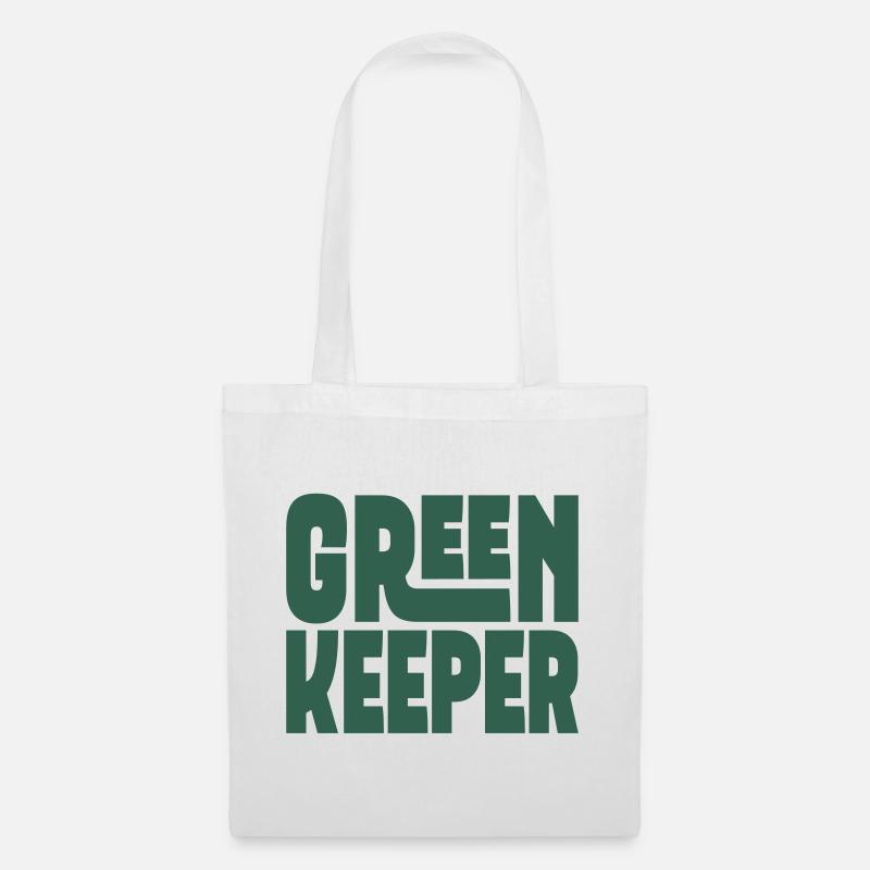 Greenkeeper for lawn lovers - Tote Bag - white