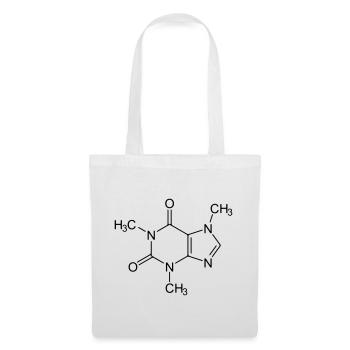 Caféine - Sac en tissu - blanc - Devant