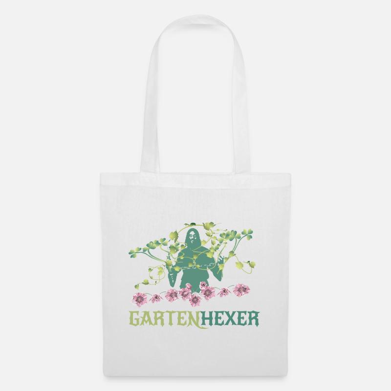 Gartenhexer - Stoffbeutel - Weiß