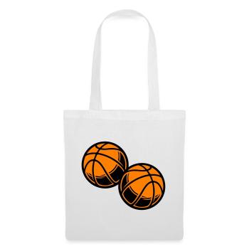 Équipe de Basketball Symbol - Sac en tissu - blanc - Devant