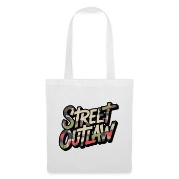 Design camouflage Street Outlaw pour les fans de streetwear - Sac en tissu - blanc - Devant
