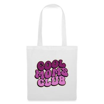 Cool Moms Club - Muttertag Mama Geschenk - Stoffbeutel - Weiß - Vorne