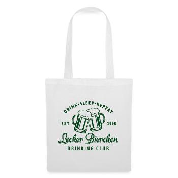 Delicious Beer Drinking Club | Beer | Father's Day - Tote Bag - white - Front