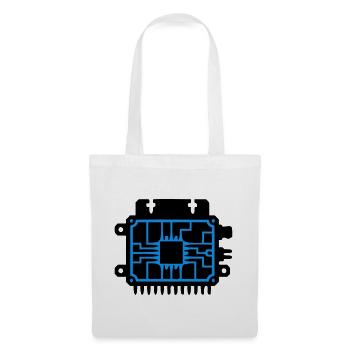 Microchip PCB IT Logo - Tote Bag - white - Front