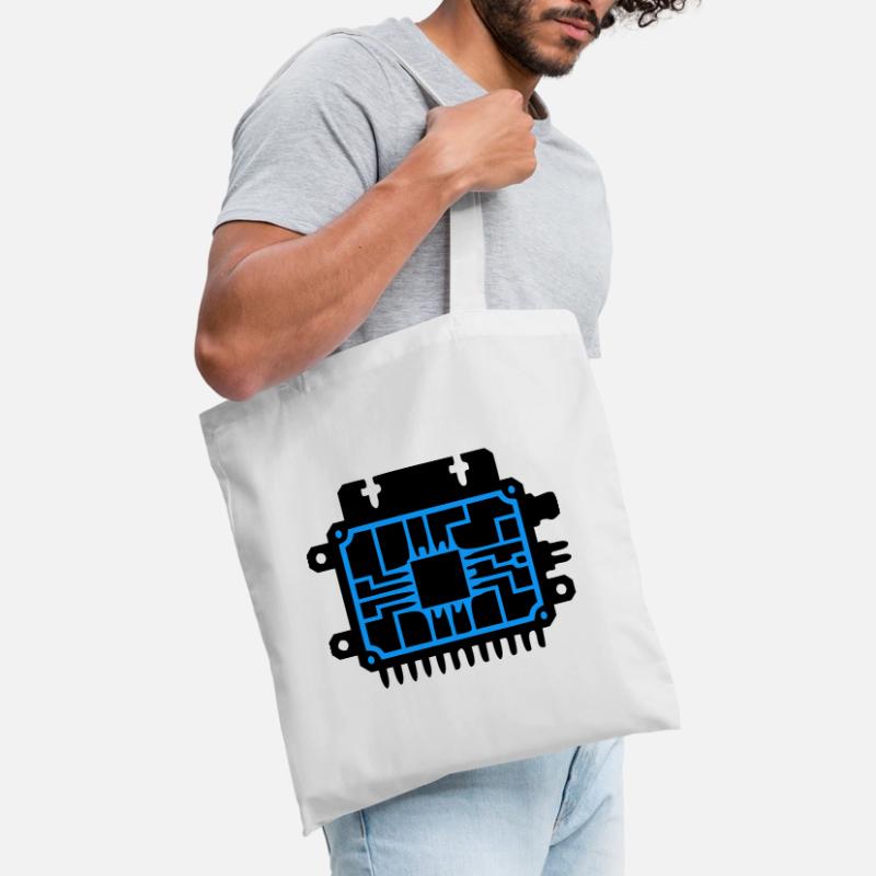 Microchip PCB IT Logo Tote Bag