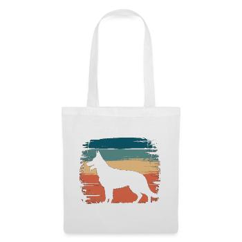 Dingo Australischer Wildhund Tierliebhaber Design - Stoffbeutel - Weiß - Vorne