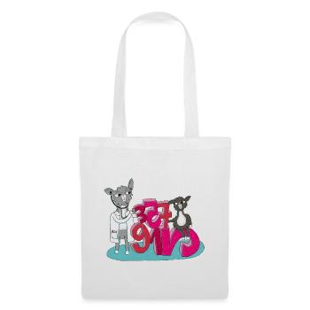 Doctor Lama and the numbers - Tote Bag - white - Front