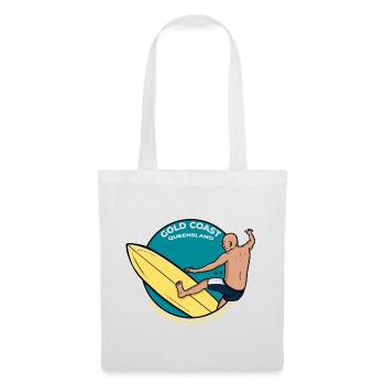 Le vivaneau de la Gold Coast Queensland Rocks Surf Tropical - Sac en tissu - blanc - Devant