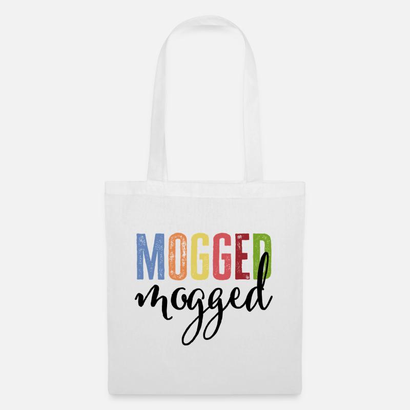 mogged - Stoffbeutel - Weiß