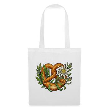 Remplacement des costumes traditionnels du Pretzel Edelweiss Festival Folklorique - Sac en tissu - blanc - Devant