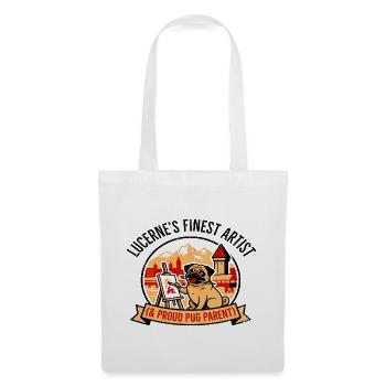 Artist Lucerne Art And Pug Parent Apparel - Tote Bag - white - Front