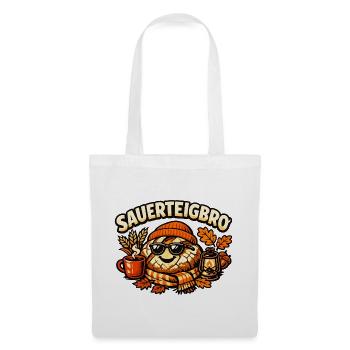 Sauerteigbrot Herbstheld - Stoffbeutel - Weiß - Vorne