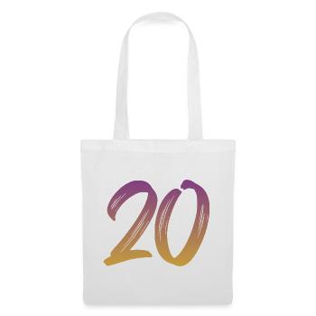 20 - Stoffbeutel - Weiß - Vorne